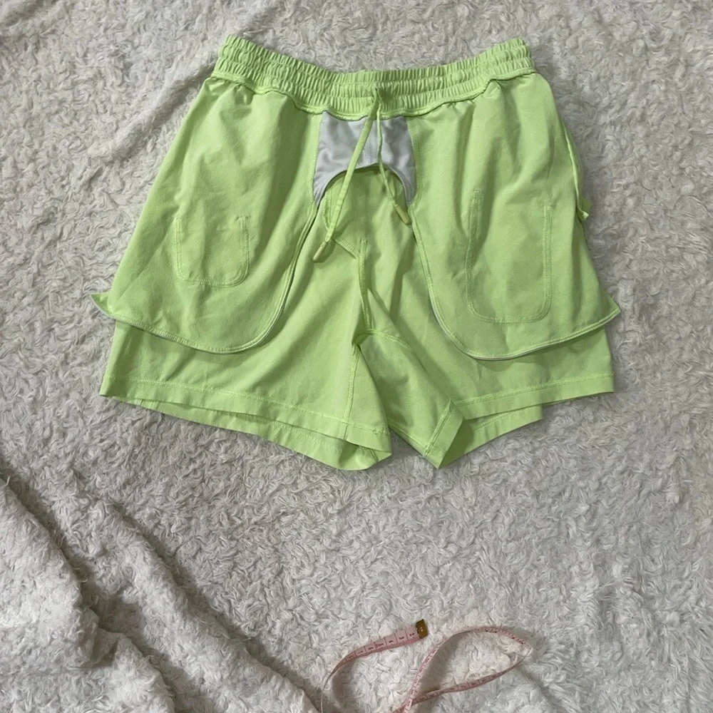 Lululemon Lime Green mens  Shorts